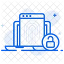 Web Authentication Web Security Web Protection Icon