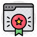 Web Award Web Reward Best Website Icon