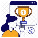 Web Award Web Reward Best Website Icon