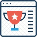 Web Award Trophy Icon
