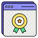 Web Award Web Quality Best Website Icon
