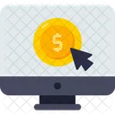 Webpage Online Payment Computer Icon