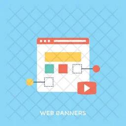 Web Banners  Icon