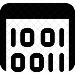 Web Binary  Icon