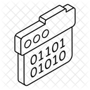Web Binary Code  Icon