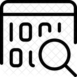 Web Binary Search  Icon