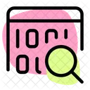 Web Binary Search Binary Search Data Search Icon