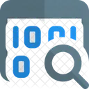 Web Binary Search Binary Search Data Search Icon