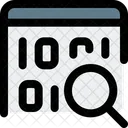 Web Binary Search Binary Search Data Search Icon
