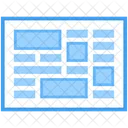 Web Blog Web Design Web Layout Icon
