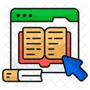 Web Book Website Book Webpage Book Icon