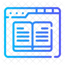 Web Book  Icon