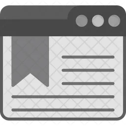 Web Bookmark  Icon