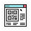 Online Qr Code Icon