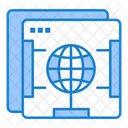 Web Browser Internet Browser Globe Icon