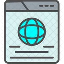 Global Globe Seo Icon