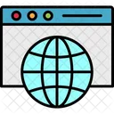 Web Browser Global Globe Icon