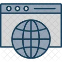 Web Browser Global Globe Icon