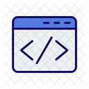 Web Browser Coding Coding Browser Icon