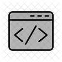 Web Browser Coding Coding Browser Icon