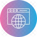 Web Browser Global Globe Icon