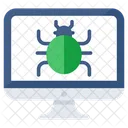 Web Bug Web Virus Malicious Website Symbol