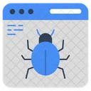 Web Bug Web Malware Melicious Website Symbol