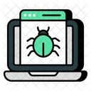 Web Bug Web Virus Malicious Website Icon