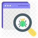 Web Bug Bug Malware Icon
