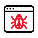 Web Bug Virus Icon