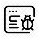 Web Bug Error Icon
