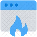 Web Burning  Icon