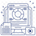 Web Chart  Icon