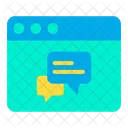 Web Chat Icon