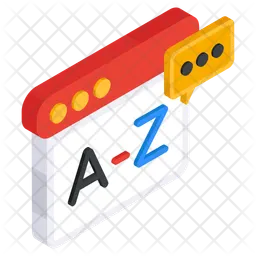 Web chat  Icon