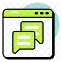 Web Chat Icon