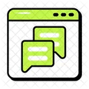Web Chat  Icon