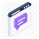 Web Chat  Icon