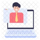 Online Chat Web Chat Online Conversation Icon