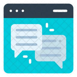 Web Chat  Icon