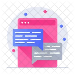 Web Chat  Icon