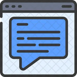 Internetchat  Symbol