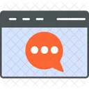 Web Chat  Icon