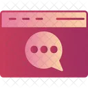 Web Chat  Icon