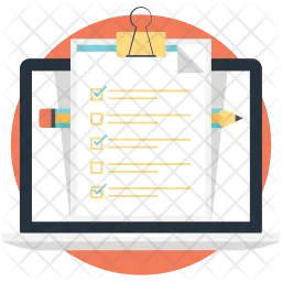 Web Checklist  Icon
