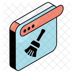 Web Cleaning  Icon