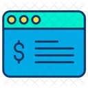 Web Click Web Payment Icon
