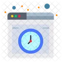 Web Clock  Icon
