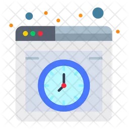 Web Clock  Icon