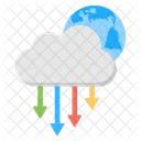 Web Cloud Networking Icon